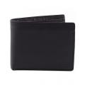 Wallet Genuine Leather Slim Single Fold Bifold for Men with Small Pouch. 
