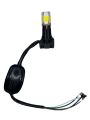 Motorcycle Bulb LED 2 Colour LED FanLight For All Bikes WHITE , YELLOW AND FLASH  UNIVARSAL LED Blub For All Bikes. 