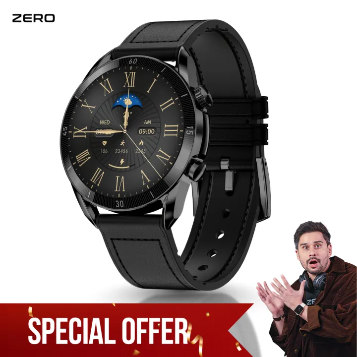 Zero%C2%AE%20Crown%20Smartwatch%201.43"%20Ultra%20AMOLED%20Screen%20%7C100+%20Workout%20Modes,%20He%20Smartwatch%20for%20Men,%20Women,%20iOS%20and%20Android%20Users%20-%20Image%202
