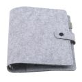 【Nice Day Toy Findings Store】（NEW）[HOT] 1Pc A5 A6 Spiral Travel Journal Notebook Cover Felt 6 Diary Planner Organizer School Office Supply. 