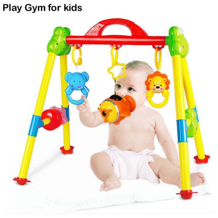 Baby standing play gym deals