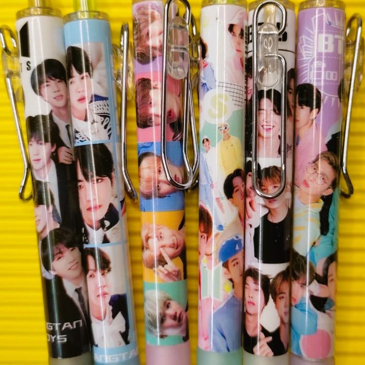 BTS%20Pen%20-%20Bangtan%20Boys%20Pen%20-%20Metal%20Clip%20Gel%20Pen%20-%20Image%204