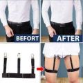 Adjustable  Shirt Stays Upgraded Trident Shirt Suspenders Holders. 