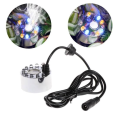 Dc 12Volt Color Changing Ultrasonic Mist Maker Fogger Air Humidifier 12 LED Without Adapter. 