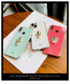 For Huawei P20 Lite Cover Fashion Rhinestone 3D Cactus Shiny Plating Square Bumper Phone Case Soft Silicone Shockproof Protective Back Cover. 