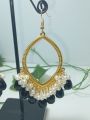 2pcs, Metal UV Resin Jhumka Earrings / Bezel/ Jhumka Base, about 50mm, DIY Customize Art & Craft.. 