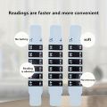 Quick and Accurate Temperature Test Strips, Reusable Temperature Strips, Color Changing Temperature Strips (Non-Stick), Simple to Use, Reliable and Accurate, Quick Temperature Testing Tools.. 