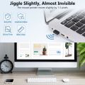 Wireless Mouse Jigglers Mover Undetectable Automatic USB Port Shaker Wiggler for Laptop Keeps Computer Awake Mouse Movement. 