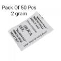 Silica Gel Pack of 50Pcs. 