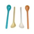 Best Quality Thick Unbreakable Plastic Ice-Cream Spoon Set of 6 For Ice cream/ Dessert/Sweet Eating. 