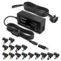 65W AC Power Supply Adapter Charger 15V 16V 18.5V 19V 19.5V 20V for H P Pavílion Spéctre X360 13t Tòshíba Sátellíte Chromebook 2 Déll Inspíron I5558 11 ácér Aspíre Lénovo Yoga 2 Asùs Vívobook UK Cord. 