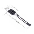 Adjustable Cable Holder Set Management, Cable Clips of Cable Fixing Wire Holder with Adhesive Secured Backing - black. 