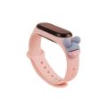 Silicone Cute Cartoon children kids Watch Strap For Xiaomi Mi M3 M4 M5 M6 TPU band bracelet watchband for Miband 3 4 5 6 Mi band. 