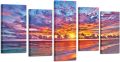 CuztomCraft 5 Blank Canvas 2(12x18) + 2(12x24) + 1(12x36) for Home Decoration and Painting. 
