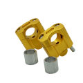 2 PCS Off Road 22mm Motorcycle Handlebar Riser Motorcycle Bar Clamps Handlebar Risers Adapter Frame Slider for All Motorcycle. 