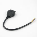 OBD OBD-II 16 Pin Female Extension Connector To Open Plug Wire  Cable. 