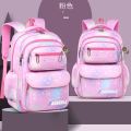 Vibrant Colorful Side Open School Backpack for Kids - Perfect for Grades 3-6. 
