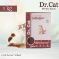 Dr. Cat Dry Cat Food Chicken 1 Kg | Premium Healthy Cat Food | Nutritious Dry Cat Food | Complete and Balanced Cat Food for Healthy Cats | Best Cat Food for Active Cats | Pet Supplies. 