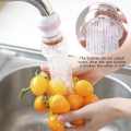 Kitchen New Fan Faucet With Clip 360 Adjustable Flexible Kitchen Faucet Tap Water Filter 360° Rotating Faucet Aerator – Water-Saving Anti-Splash Shower Head Nozzle for Kitchen & Bathroom Sinks, 3-Mode Sprayer with Swivel Head & Tap Adapter,. 