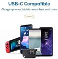 Samsung Fast Adaptive Wall Adapter Charger for Galaxy S10 S9 Plus Note 9 S8 Note 8 EP-TA20JWE - 6 Foot Type C/USB-C Cable and OTG Adapter - White. 