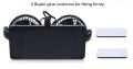Universal Portable Dashboard Fan 12 Volt DC 2 Speed 360 Dual Head Fan. 