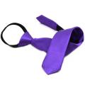 【BestGO】Lfja Lazy Necktie Boys Students Solid Casual Wedding Slim Zip Up Neck Tie New. 