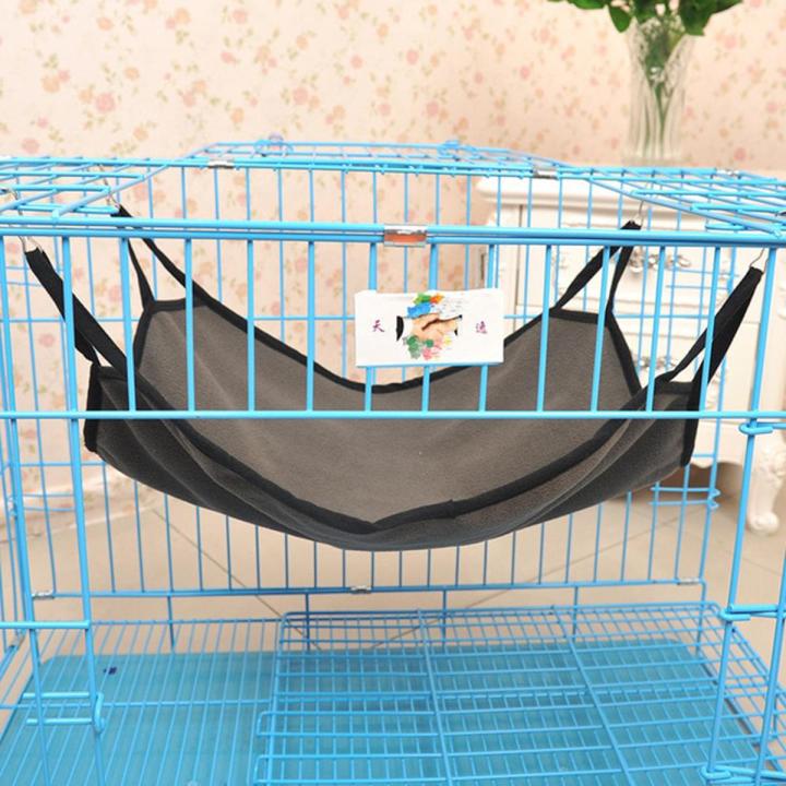 Cat Hammock Bed Hanging Pet Cage Hammock Soft Cat House Cushion Mat Summer Cooling Pet Basket Tapestry Pet Accessories