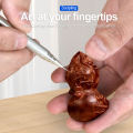 Metal Etching Pen Metal Scribe Tool High Hardness Metal Tip Comfortable Grip for Handcraft Projects. 