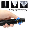 Portable Water Sprayer Nozzle Adjustable, High Pressure Car Washing Garden Hose Sprinkler System, Car Wash Watering Water Spray Nozzle Copper Core Pressure Booster Nozzle. 