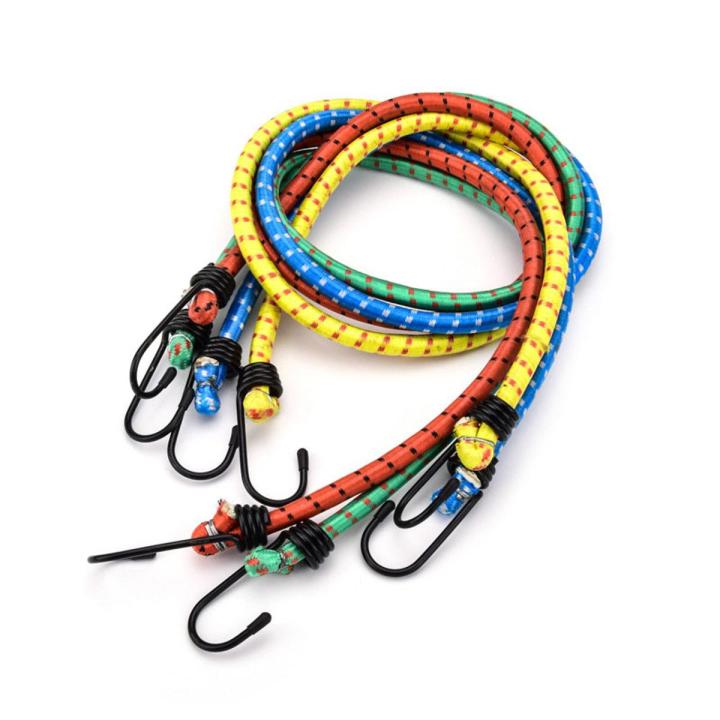 Motorcycle Bicycle luggage rope belt 10pcs mountain bike equipment shelf hook elastic strap with rubber band motorcycle elastic