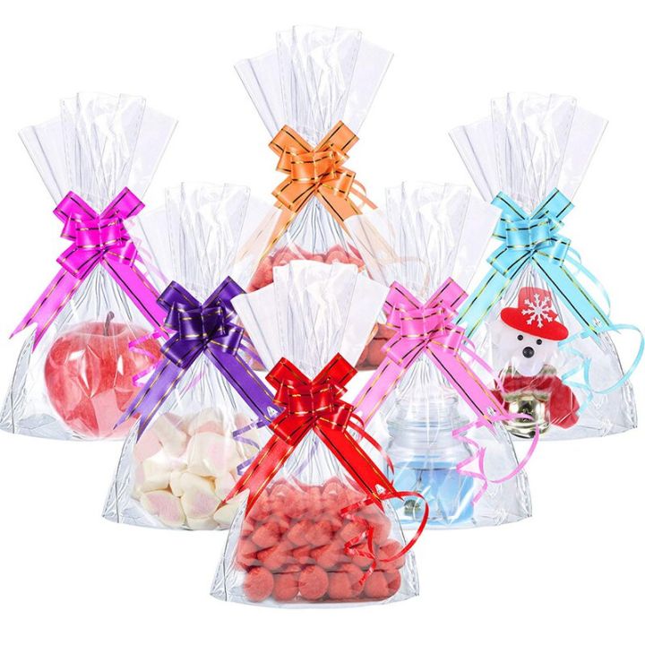 (6%20Packet)%2060pcs%20Pull%20Bow%20Ribbons%20Multicolor%20Gift%20Packing%20Wrapping%20Happy%20New%20Year%20Wedding%20Birthday%20Party%20Supplies%20Home%20Decoration%20-%20Image%205