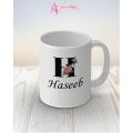 Haseeb name mug. 