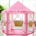 Children’s Indoor And Outdoor Hexagon Fairy Princess Castle Play Tent House. 