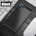 Casinglee For Samsung Galaxy A22 5G Case Carbon fiber drawing Soft Silicon Back Cover for Samsung A22 5G Phone cases For girls and Boys. 
