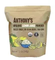 Anthony's Organic Lemon Juice Powder, 12 ounce, Freeze Dried, Cold Pressed, No Sugar Added, Gluten Free, Non GMO. 