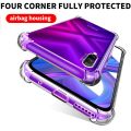 Huawei Y9s Clear Airbag Case Shockproof Anti Scratch Transparent TPU Back Cover. 