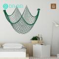 Decorative Fishing Net Large Diy Ocean-inspired Fishing Net Decor Set of 2 Wall Art Hanging Fishnet Ornaments for Home Decor Sea Party Decoration. 