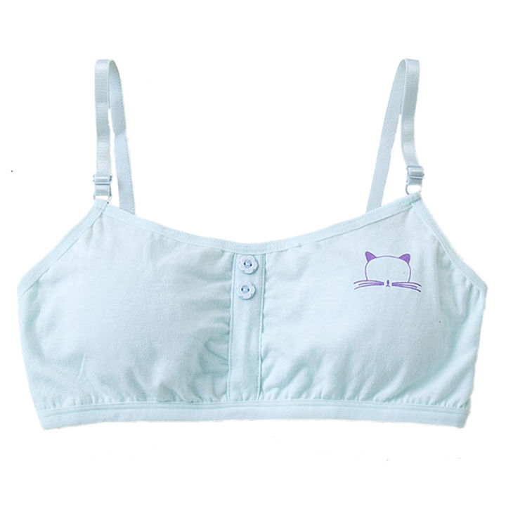 Elementary school students wear underwear thirteen-year-old little girl vest tube top just developing girls bra