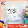 HelloWorld Seal Stickers Multipurpose Happy Birthday Stickers Gift Box Packing Supplies. 