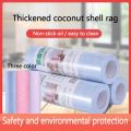 Table Cleaning Thickened Coconut Rag Kitchen Absorbent Non-Stick Oil Household Cleaning Cloth Natural Coconut Shell Dish Cloth. 