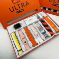 7 in 1 Ultra Smart Watch Set with 7 Interchangeable Straps – iOS & Android. 
