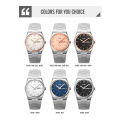 SKMEI【Free Gift】New Casual Quartz Clock Male Full Steel Time Week Date Sports Watch Mens Waterproof Business Fashion Wristwatches Man reloj hombre For Men 9288. 