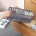 11 Grids Underwear storage bag underwear bra storage box closet storage artifact socks dormitory storage Good effect and easy to use. 