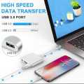 Speed-X USB-C to HDMI Multiport Adapter, 3-in-1 Type-C Hub with 4K HDMI Output, USB 3.0 Port, and PD Fast Charging Compatible with Thunderbolt 3 and USB-C Devices. 