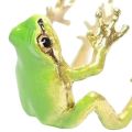 Animal Ear Cuffs Tree Frog Ear Clips Realistic Animal Shape Non-pierced Earrings for Party Events Daily Wear Electroplated Alloy Anti-slip Design Unique Frog Ear Accessory. 