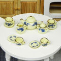 11Pcs 1:12 Dolls House Miniature Mugs Dish Cups Pot Set Toys Dollhouse Accessory. 