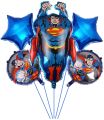 Superman Birthday Decoration Theme for Kids-86Pcs Set. 