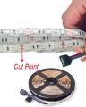 Remote Control Color Changing Led Tape Strip Light Complete Kit Rgb. 