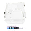 Durable Transparent Instant Camera Case Cover for Checky Instax Mini 8/8+/9. 