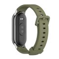 For Xiaomi Mi Band 8 Mijobs Silicone Breathable Watch Band. 